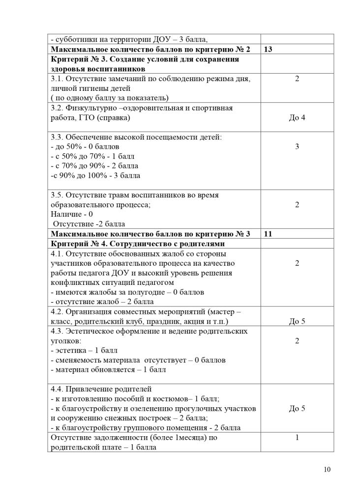 Положение о стимулирующих выплатах работникам Муниципального казенного дошкольного образовательного учреждения Савинского детского сада № 1